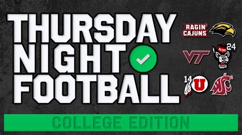 CFB Best Betting Picks: Thursday's Five Best Bets from.
